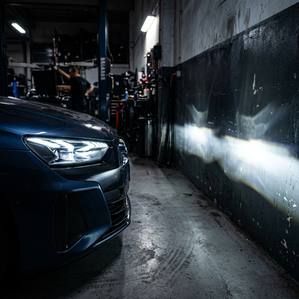 Why Headlight Alignment Can Change After a Collision — And Why It Matters More Than Drivers Realize
