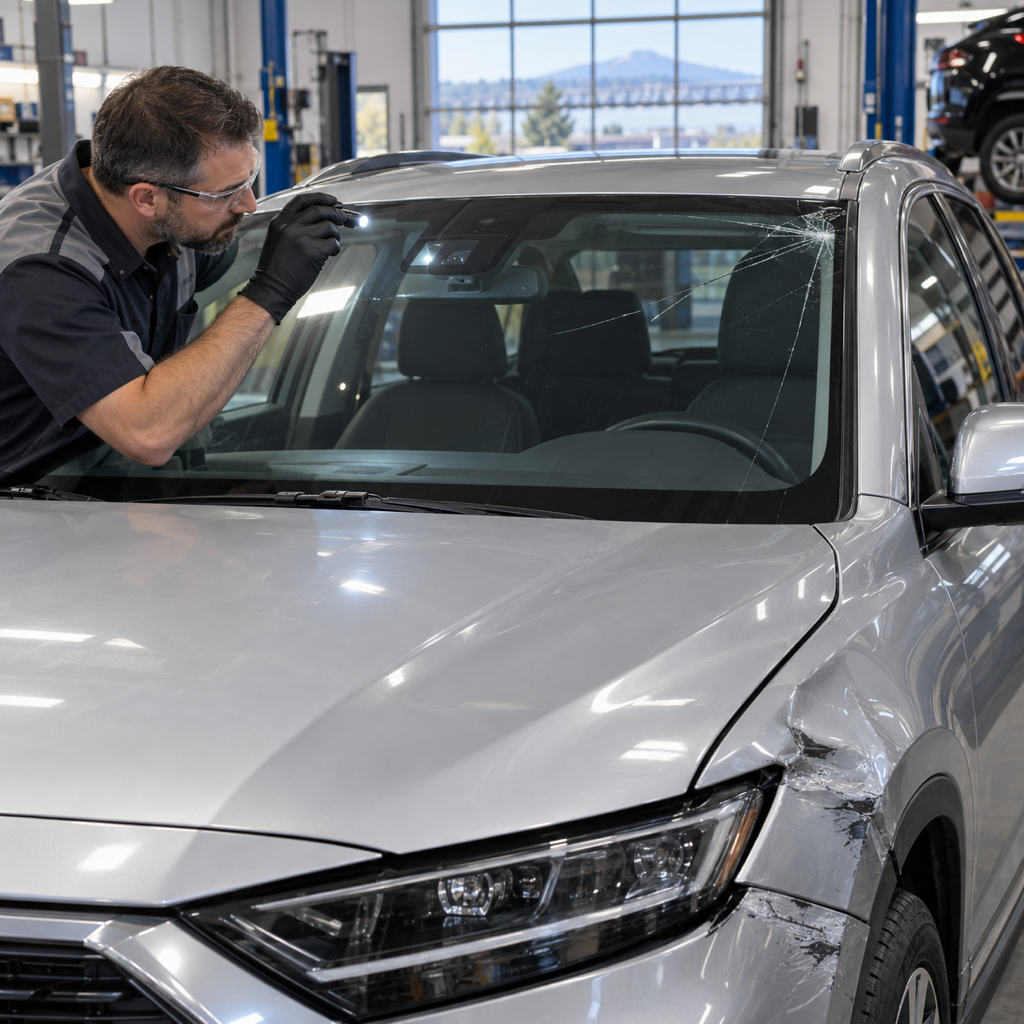Why Vehicle Glass Damage After a Collision Shouldn't Be Ignored