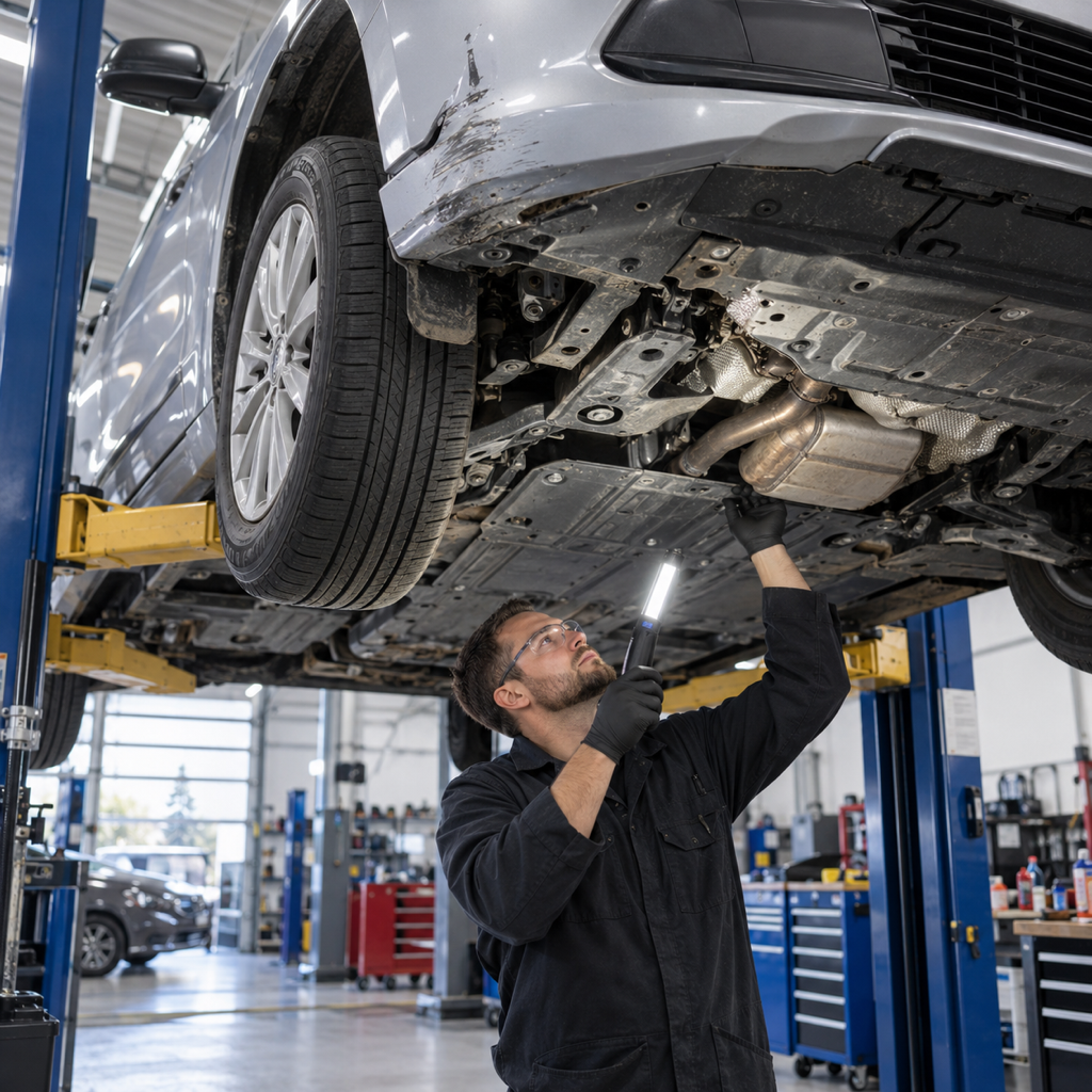 Why Your Vehicle's Underbody Should Be Inspected After a Collision