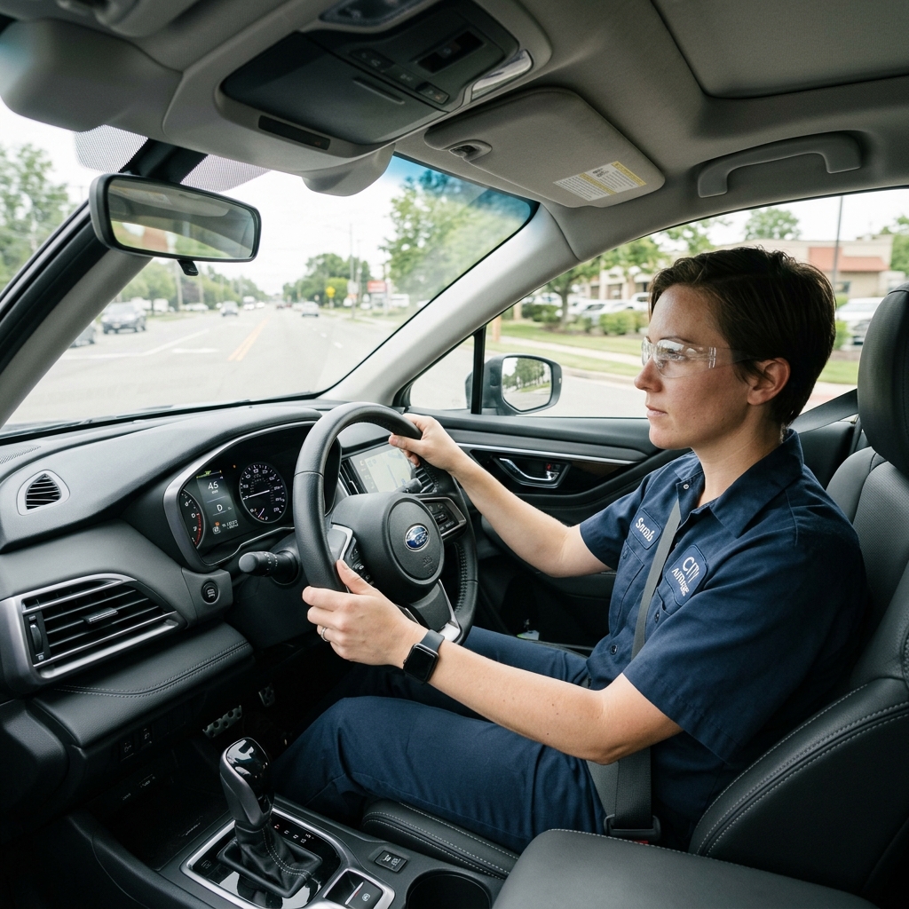 Post-Repair Test Drive Identified a Hidden Steering Concern
